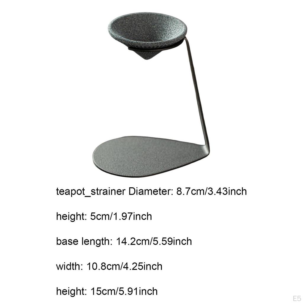 Tea Infuser Accessory Gift with Base Portable Chinese Maker Coffee Utensils for Shelf Desktop