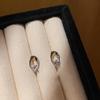 Silver Hollow Cubic Zirconia Stud Earrings: Elegant, Versatile, and High-End Design for Women