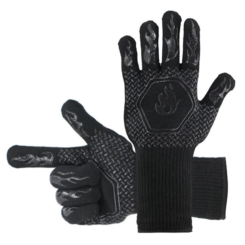 KELLAN 800°C Heat Resistant Double-Sided Silicone Gloves One Size