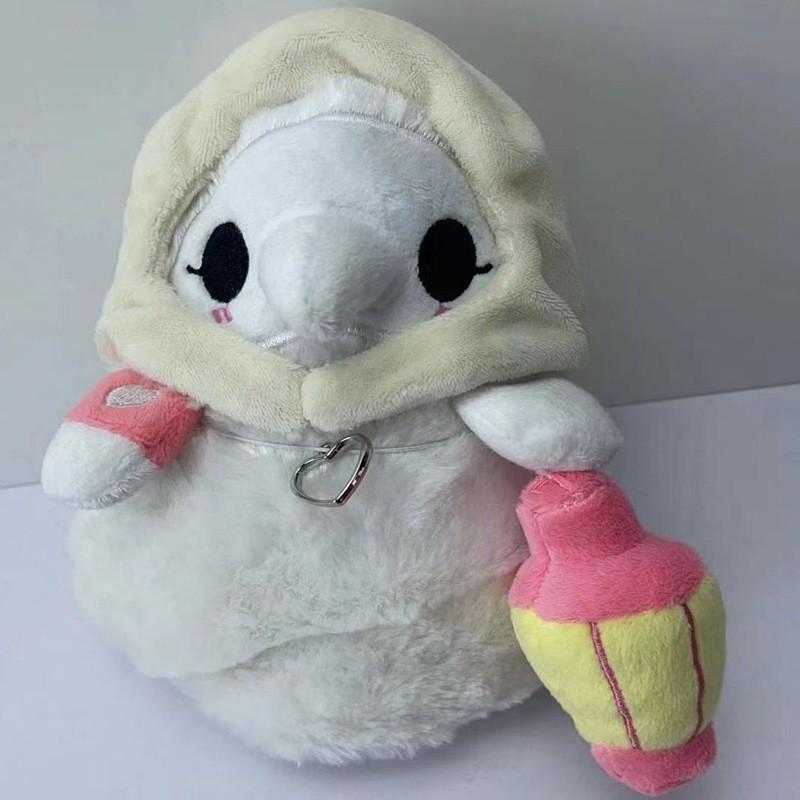 

Чумной доктор Плюшевая игрушка Мягкая игрушка Куклы Украшения Детский подарок 20 см белый