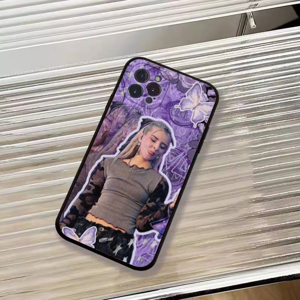 Y-Young Miko Singer Fashion Phone Case For iPhone 17, 16,15,14,13,12,11 Plus,Pro Max, Others Soft Black Cover