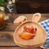 Easter Wooden Serving Tray Easter Charcuterie Board Easter Bunny Egg Plates Dishes Cheese Display Food Dish for Butcher Block Vegetables Fruit Salad