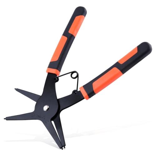 

LEONTOOL Snap Ring Pliers, Dual-Purpose Snap Ring Pliers for Shafts and Holes, Snap Ring Removal Tool for 10-140mm Diameter, Precision Ring Pliers, Ci