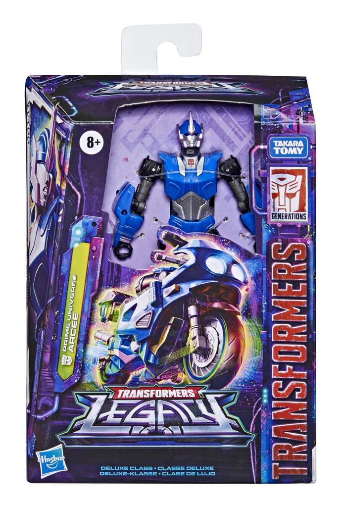 Transformers Generations Legacy Deluxe Prime Universe Arcee [Used]