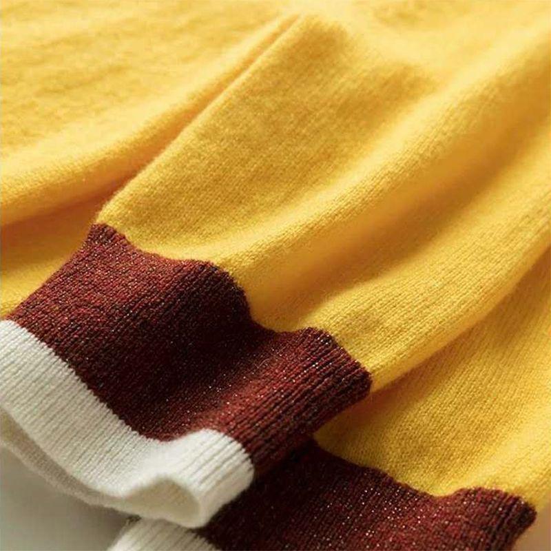 Summer Casual Fashion Patchwork Knitted Top Women Short Sleeve Loose All-match Tee Female Slim T-shirt