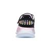 Li-Ning Soft And Comfortable Color Block Sports Shock Absorbing Non-Slip Wear-Resistant Breathable Low-Top Running Shoes Kids Sneakers YKNR090-4