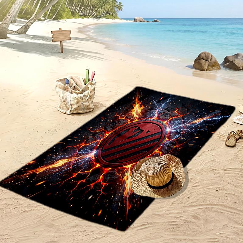 Atletico Madrid Printed Beach Towel Quick Dry Soft TowelPortable Large Rectangular Beach Blanket for Travel Swimming Pool