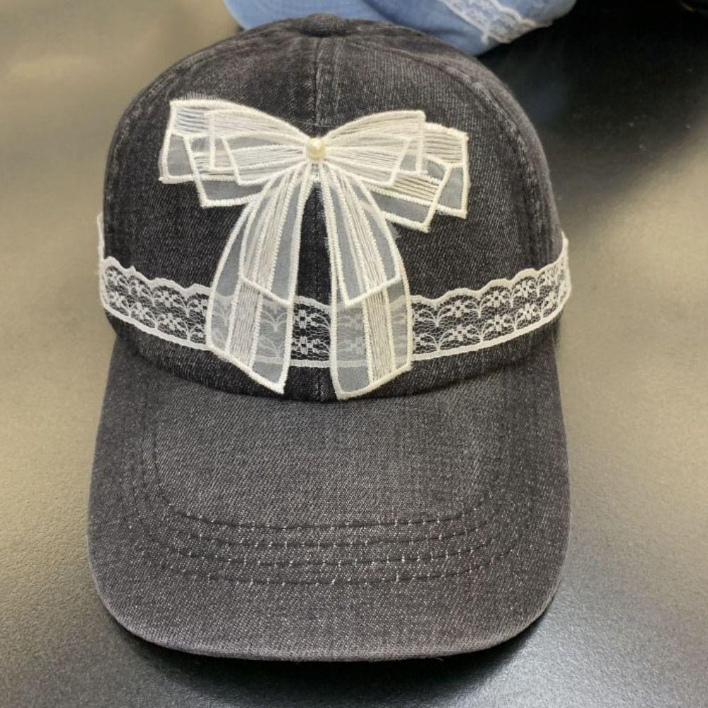 

Модная бейсболка с бантом, повседневная фуражка, модная солнцезащитная шляпа