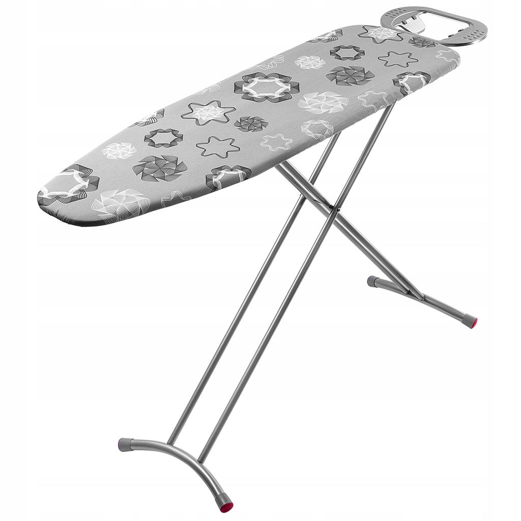 KADAX Ironing Board 120x38cm Wide Top Foldable Iron Holder