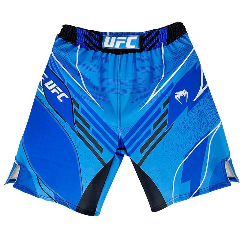 Shorts de Boxe MMA Hommes Femmes Pantalons d'Entraînement Muay Thai 5 Points Combat Avec Tissu Stretch