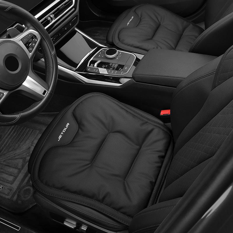 Jietu All-Season Breathable Car Seat Cushion - Stain-Proof, Anti-Slip Rear Seat Pad