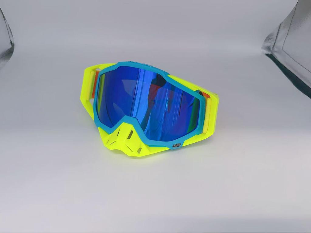 Gafas de Moto y Esquí a Prueba de Viento Transfronterizas: 100% Todoterreno, Equitación al Aire Libre y Protección para Descenso