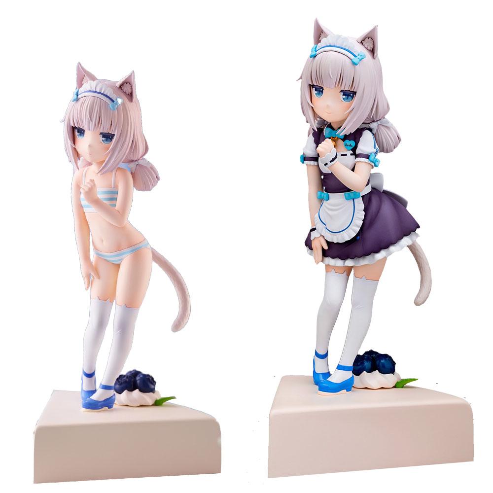 20CM Vanille Figur NEKOPARA Anime Süßer Körper Kann Ersetzt Werden Animationsmodell Spielzeug Geschenke Sammlung Dekoration Ornamente PVC