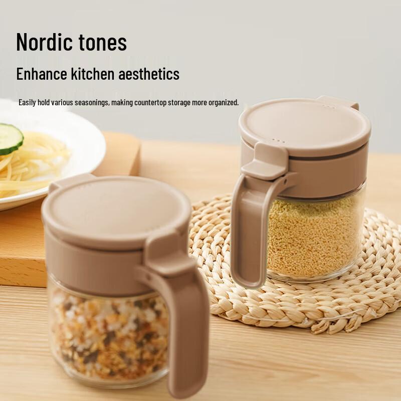 Baiside 3-Piece Multi-functional Kitchen Spice Jar Set