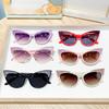 Cute Cat Eye Children Sunglasses for Kids Shiny Candy Color Sun Glasses Cute Baby Eyewear Trend Girls Eyeglasses