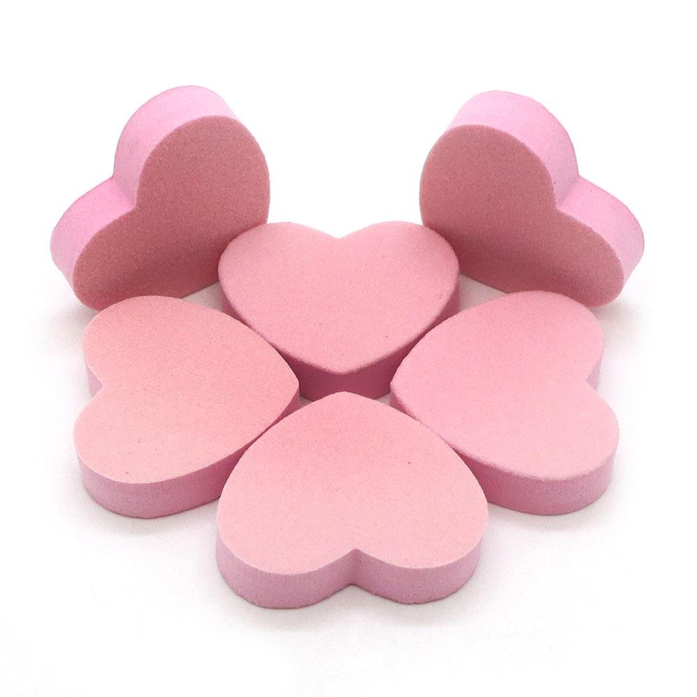 

Спонж для мытья в форме мини-сердечка, моющийся, пилка для ногтей