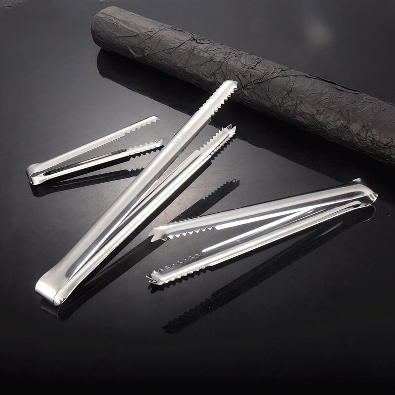 BOLIDOMI 304 Stainless Steel Ice Tongs