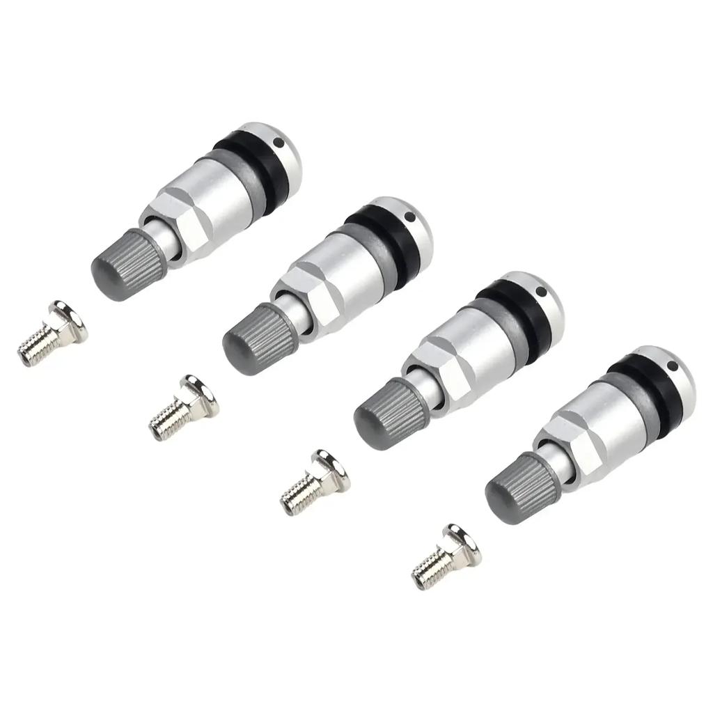 4pcs TPMS Tire Valve TPMS Tire Pressure Monitor For BMW 5 Series Tire Pressure Sensor Valves Replacement Repair Kit