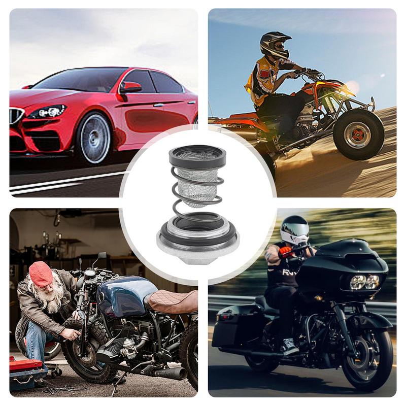 Scooter Oil Drain Plug Engine Sump Screw Plug With Spring Filter Scooter Accessories For Scooter Replacement Parts