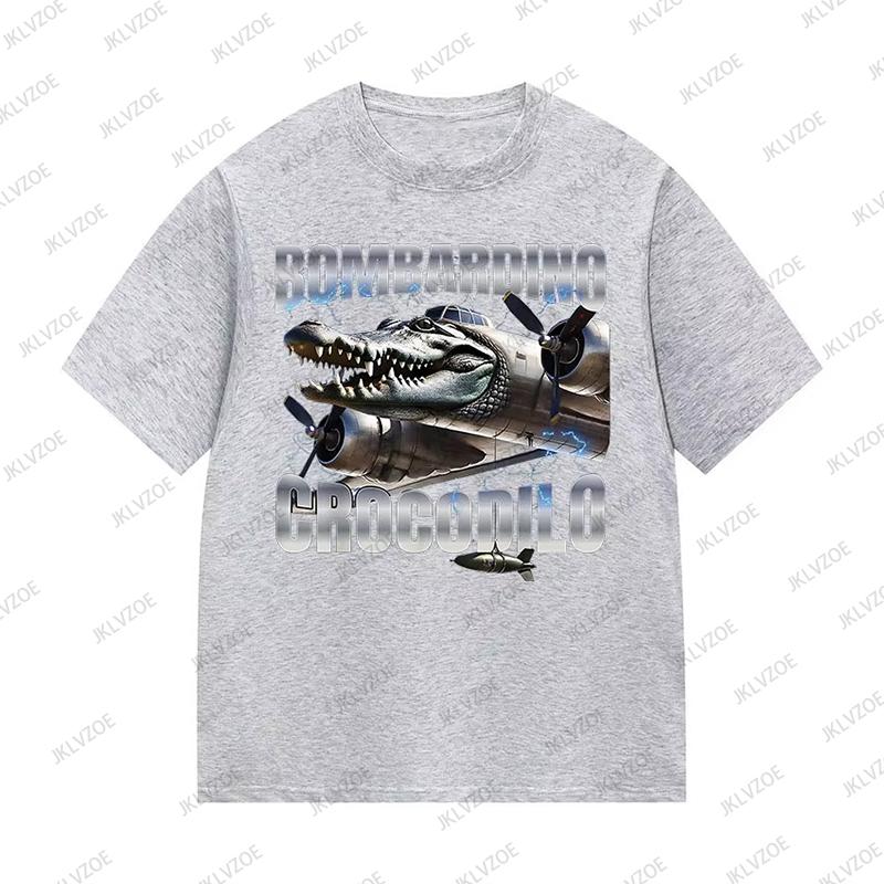 T-Shirts Boys Printed Cotton Men's T-shirt Summer Short Sleeved Round Neck T-shirt Fashionable Casual Children's Top