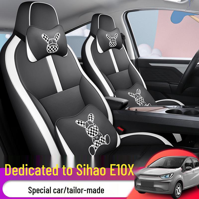 2023 Sihao Fairy e10x Lavendel Vierblättriges Kleeblatt Autositzbezug 200km Edition