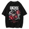 ONE PIECE One Piece T-shirt Men's and Women's Beasts Kaido Daughter Yamato Pirate Cotton Short Sleeve Summer Short T-Print