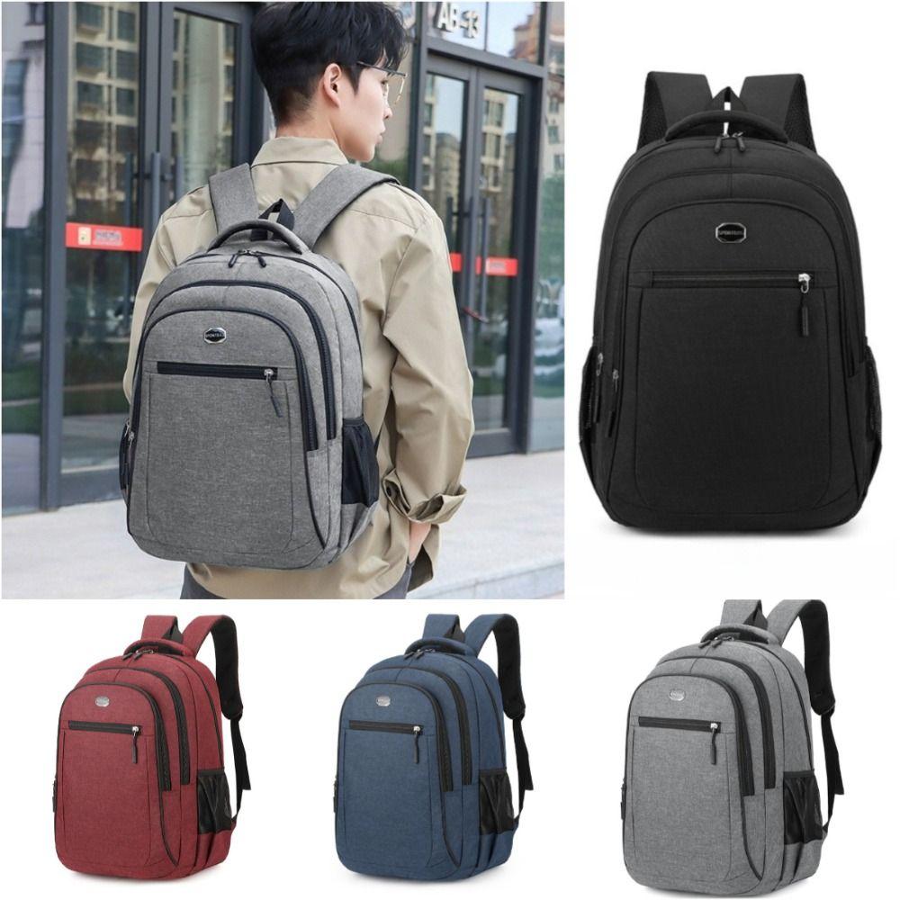 New Waterproof Large Capacity Backpack Wear-resistant Multi Pocket Commuting Backpack Large Capacity Shoulders Bag School
