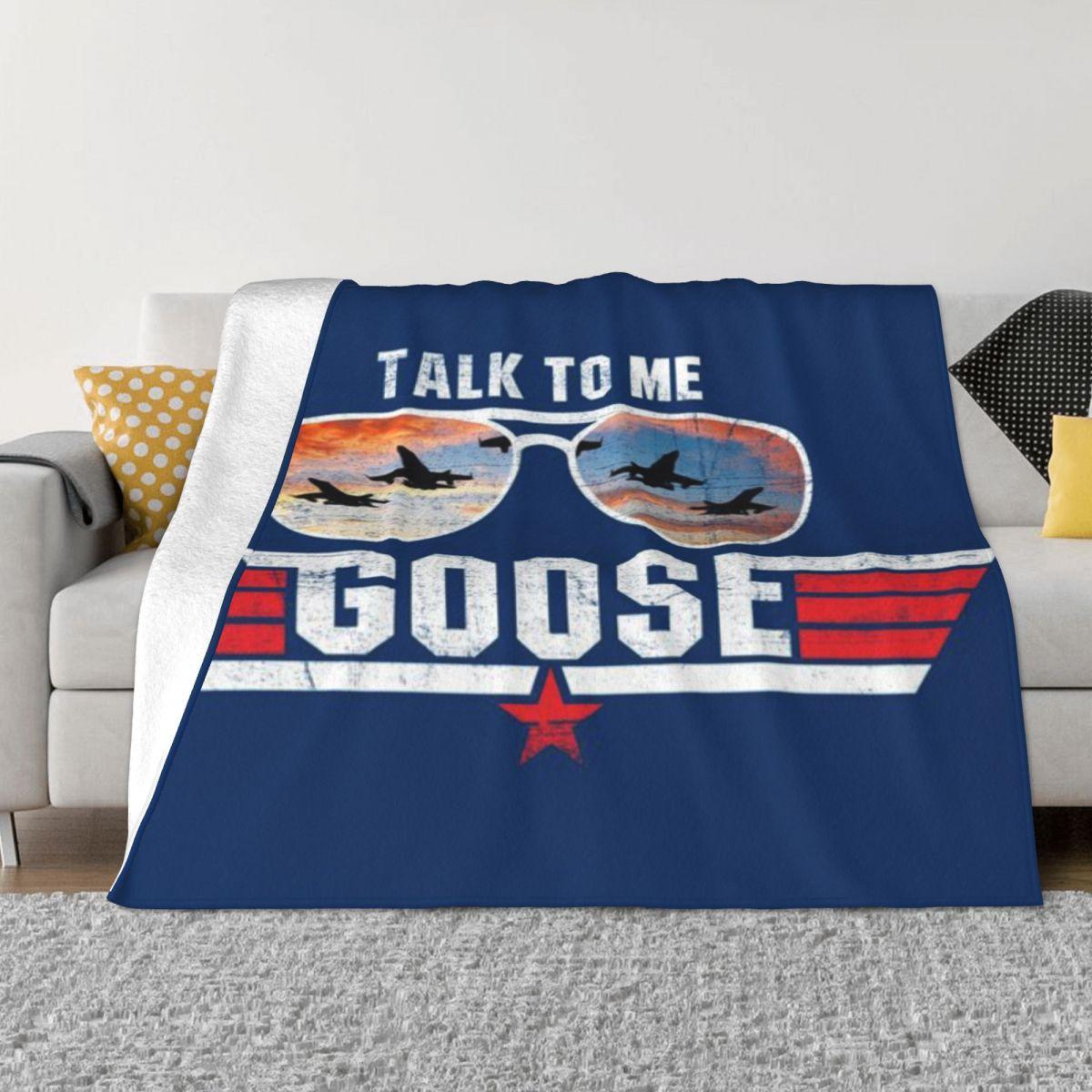 Talk To Me Goose Custom Home Decor An Ultra-Soft Micro Fleece Blanket 30x40in