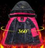 YSENTO Winter Jacket with Fleece Stand and Detachable and Warm for and Motorcycle Perfect for Fall and Size 01 M Women's Lining, Collar, Hood,