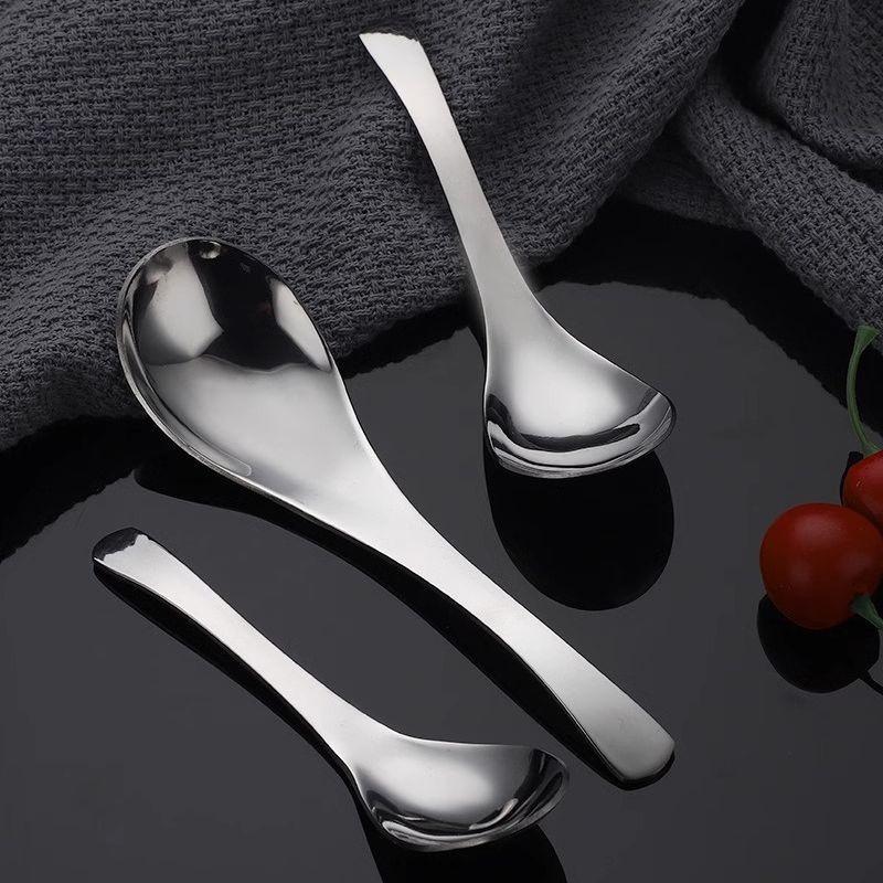 

Thickened 304 Earl Grey SpoonHousehold Children s Dining SpoonStainless Steel small
