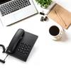 WS1107 Corded Phone Landline Telephone Memory Last Number Redial Function Clear Sound For Home or Office Communication