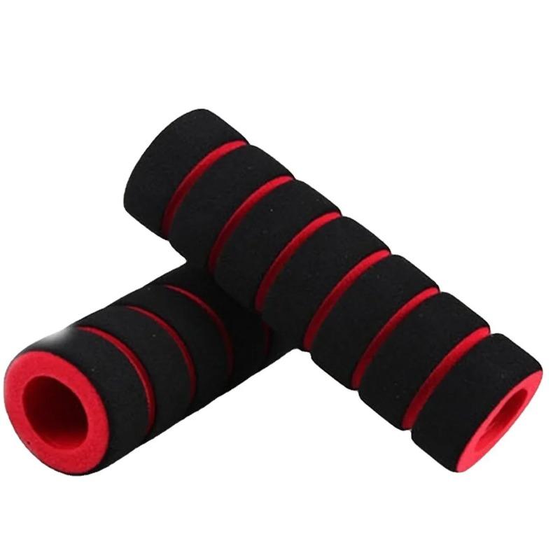2Pcs Bicycle Grips MTB Sponge Handlebar Cover Grips Anti-skid Shock-absorbing Soft Bike Grips Ultraight Bicycle Handlebar Sleeve