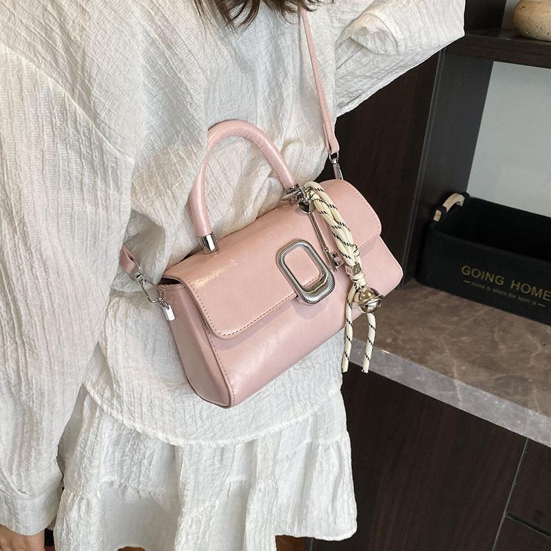 High-end Niche Design Bag Women's 2025 New Spring and Summer Versatile Fashion Shoulder Messenger Bag Portable Small Square Bag