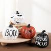 Solid Color Resin Pumpkin Ornament Synthetic Resin Thanksgiving Pumpkin Decor  Halloween