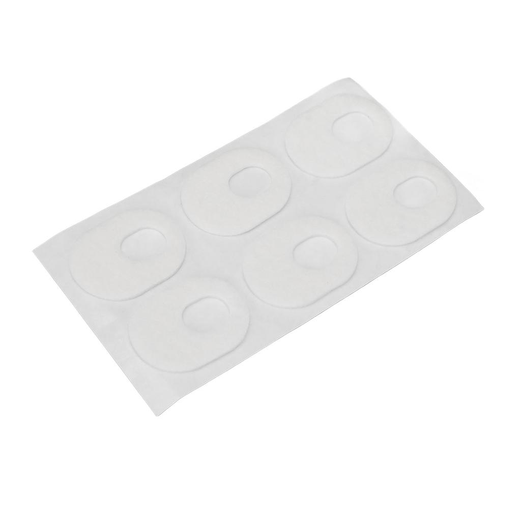 10 Arkuszy Owalne Poduszki na Odciski Męskie Damskie Białe Stopy Ból Ulga Samoprzylepne Podkładki Poduszki na Odciski