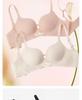 Wirefree Seamless Push-Up Bra: Invisible, Anti-Sag, Side Support for Small Busts.