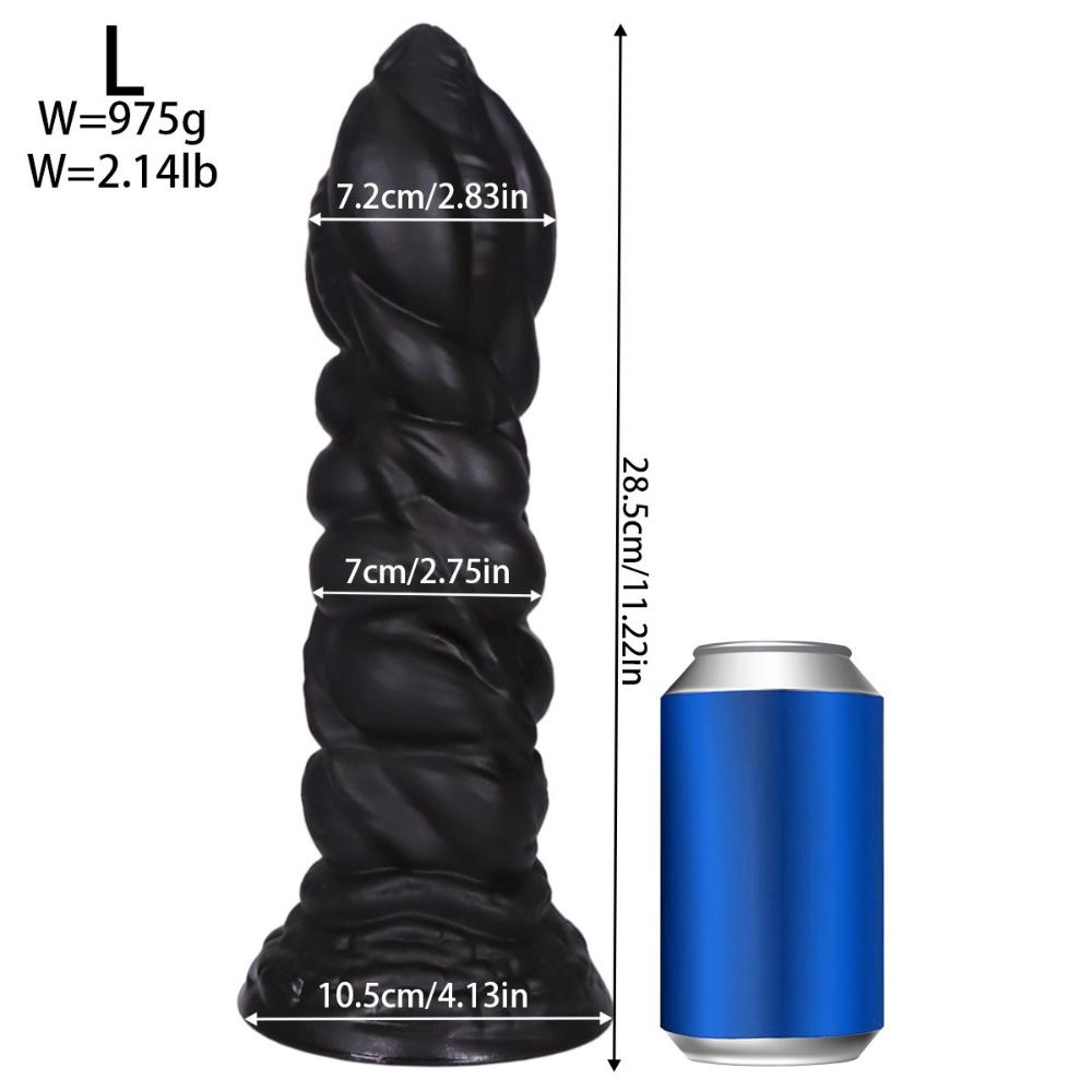 Extra Large Anal Plug for Men, Sex Toy for Women Men Couples, Massive Size Prostate Massager with Flared Base