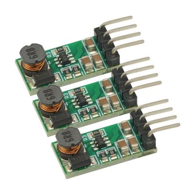 3Pcs 3.3V 3.7V 5V 6V 5V To 12V Adjustable Stepping Up Converter Module Adjustable Regulator for Power Supply