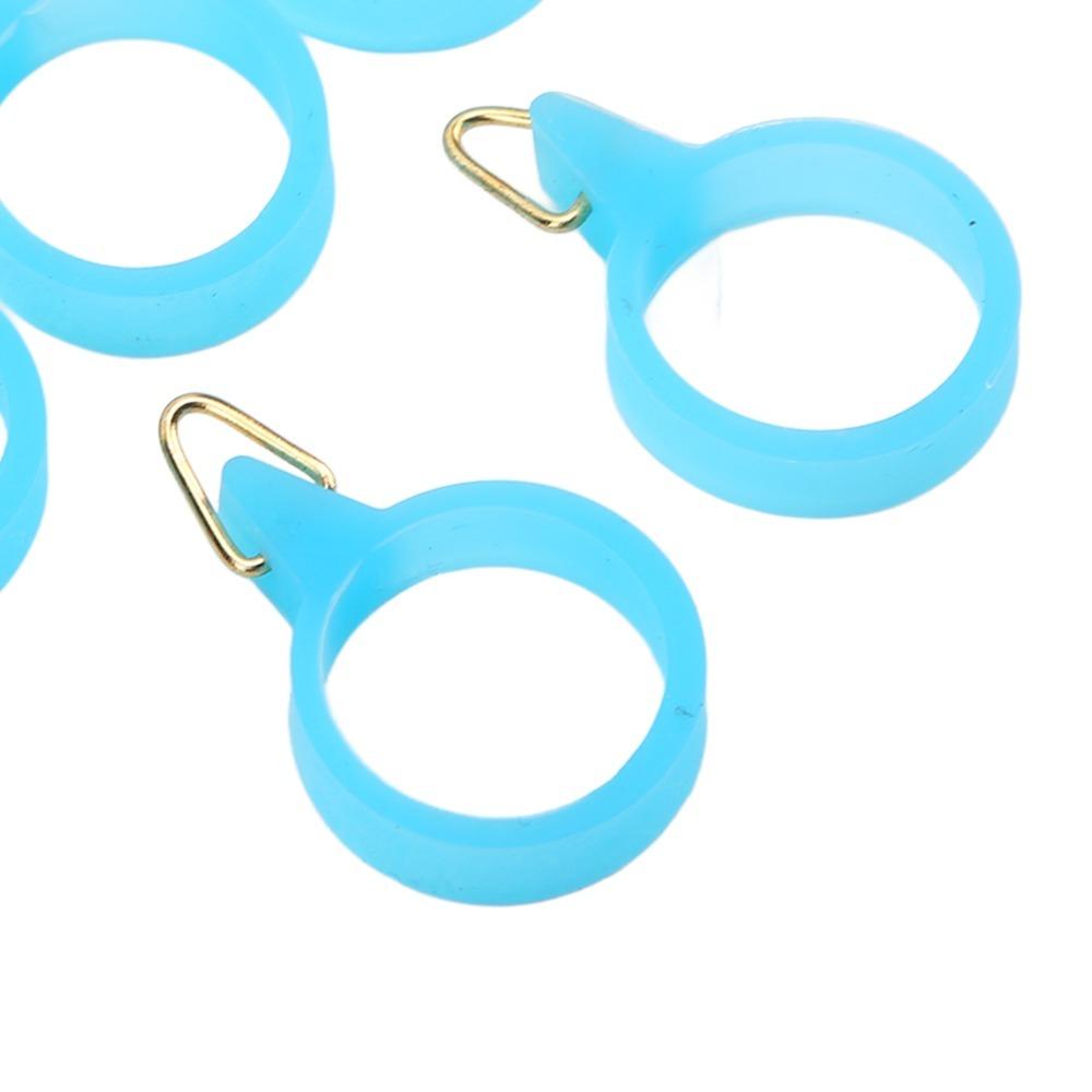 5PCS with Rubber Circle Fishing Rod Hook Holder Fishing Hook Holder  for Outdoor Fishing