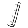 Football Basketball Organizers Stand 4 Tiered Cube Vertical Display Rack for Various Sports Equipment Storage Holder
