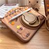 Case For iPad Pro 11 10.5 10.2 8th 7th 9.7 Air 11 4 3 2 1 Mini6 5 4 3 2 1 M3 A16 Cute Cartoon Capybara Silicone Tablet Protective Case