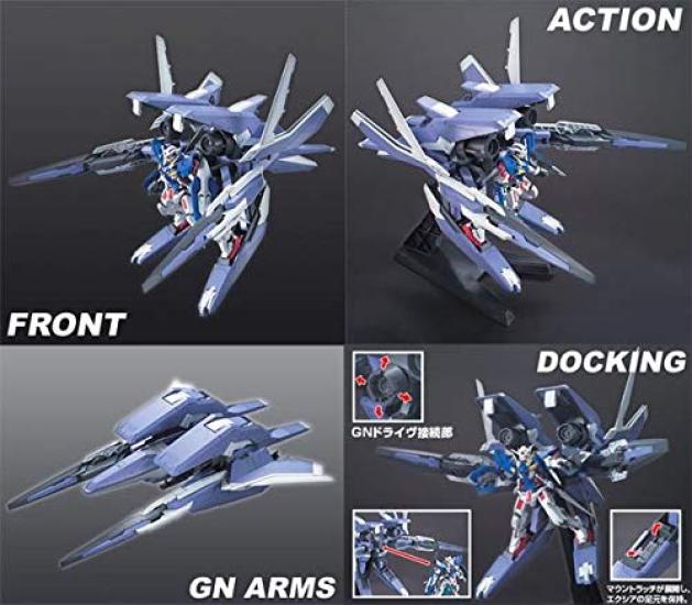 HG GN Arms Gundam Exia Suit Gundam 1/144 TYPE-E + (Modalità Trans-Am) (Cellulare 00)