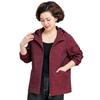 Spring Windbreaker for Women in Their 60s and 70s - Short Jacket for Mothers and Grandmothers