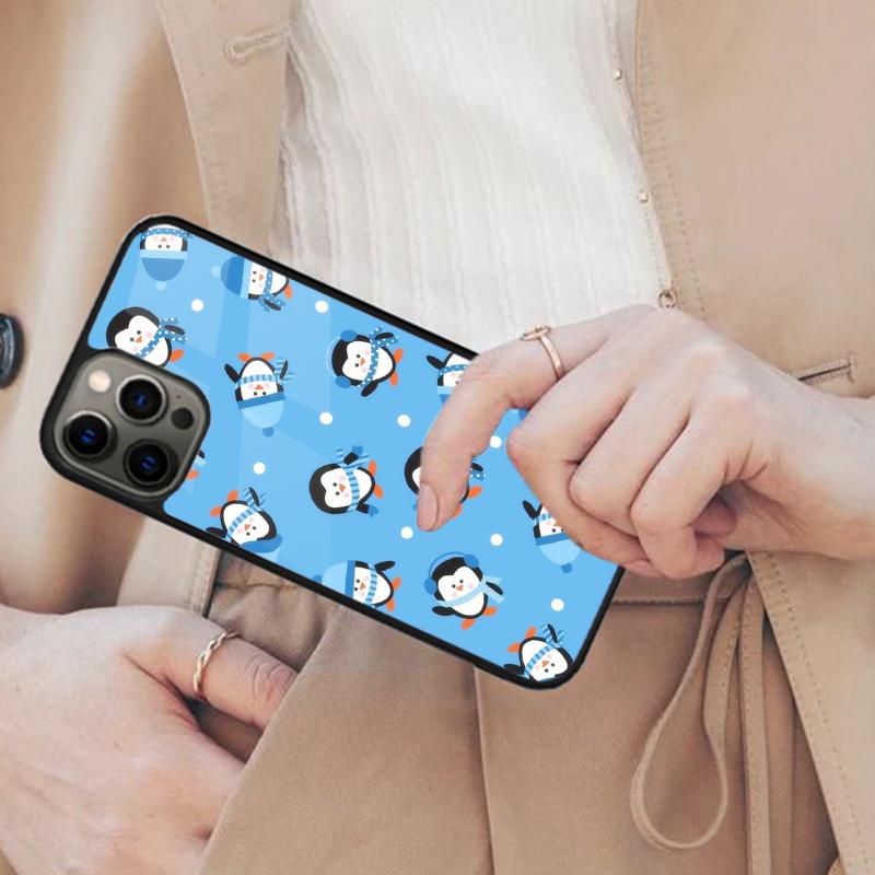 Cute Penguin Magnetic Phone Case For APPLE iPhone 17 Air 16 14 13 12 Pro Max 15 Plus Wireless Charge With MagSafe Cover