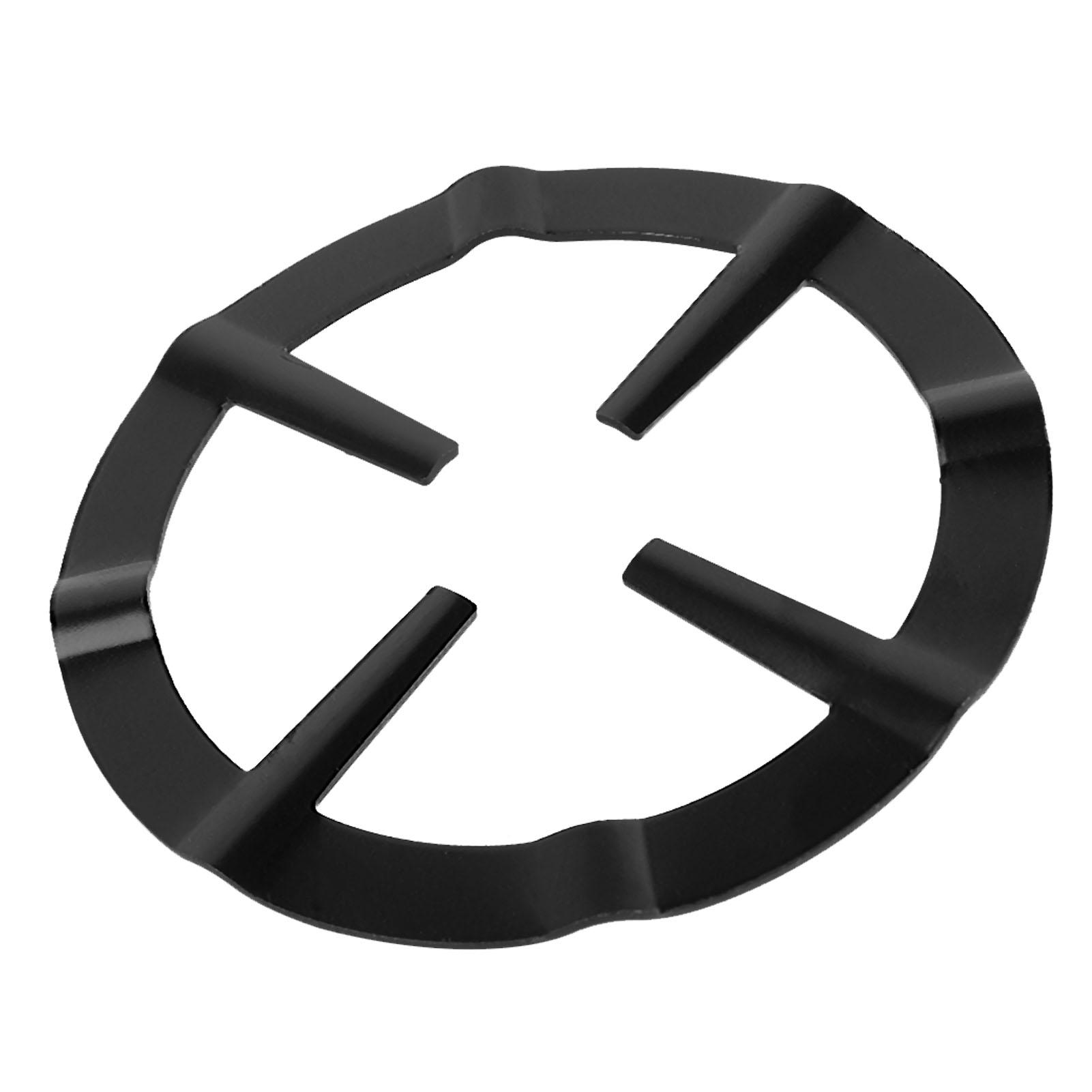 

Stainless Iron Black Moka Coffee Pot Shelf Round Stove Burner Support Rack Kitchen Tools