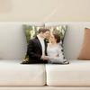 The TTwilight SSaga Bella Edward Jacob Pillow Cover Sofa Couch Cushion Case Home Living Room Decoration