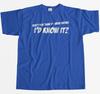 Don't You Think If I Were Wrong I'd Know It Funny Mens T-Shirt