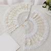 Decorative Butterfly Lace Fan Multifunctional Design Cosplay Accessory For Weddings Photography Shows