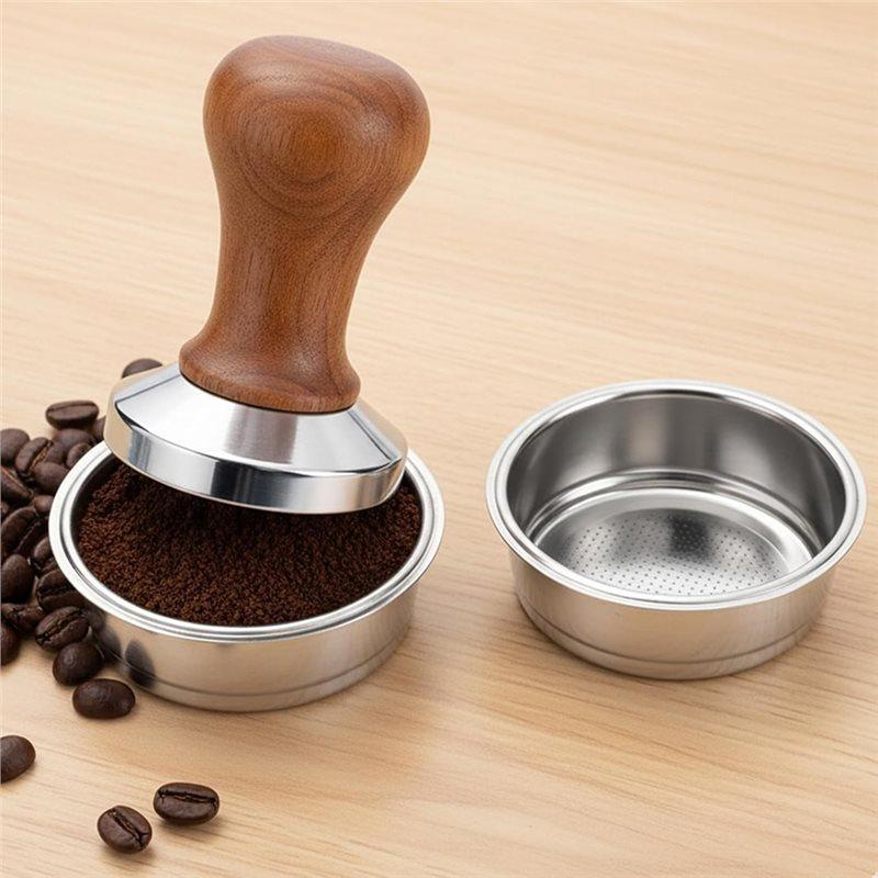 Promotion!Portafilter Coffee Strainer For Dedica,3Pcs With High,Medium And Low, Bottomless Portafilter 51 Mm,Espresso Accessorie