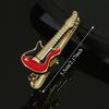 Punk Music SeriesTie Pin Instrument Necktie Buckle Fashion Guitar Tie Clip  Concert